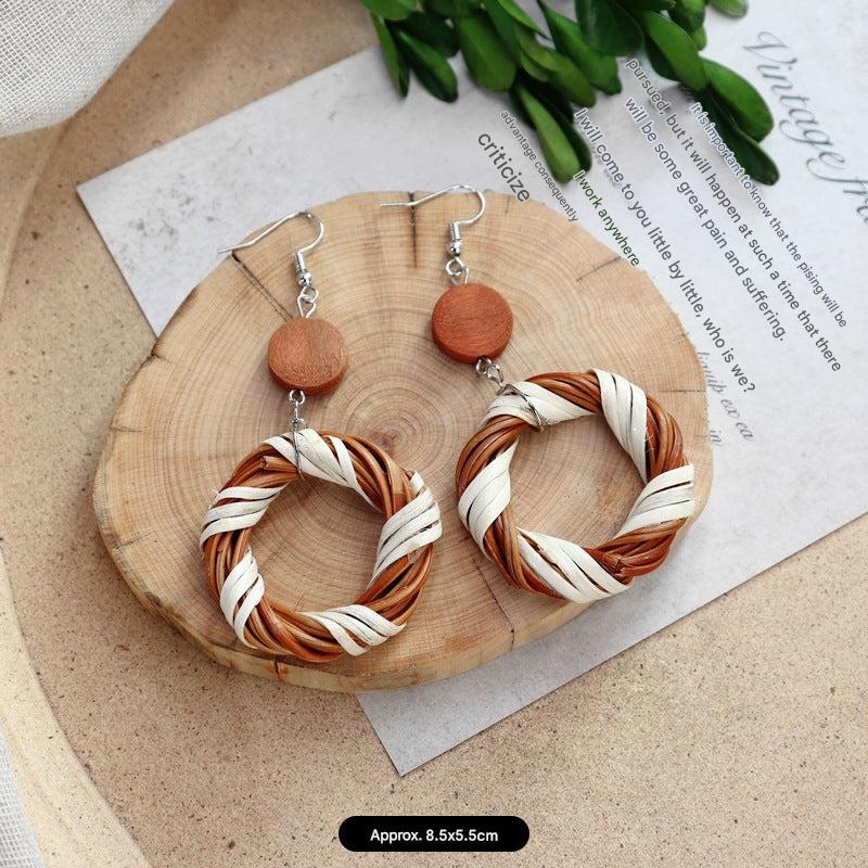 Summer beach fashion long earrings