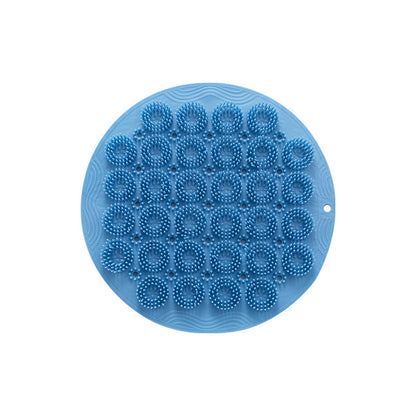 Gentle silicone back cleaning tool