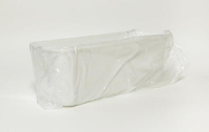 White plastic organizer for desk