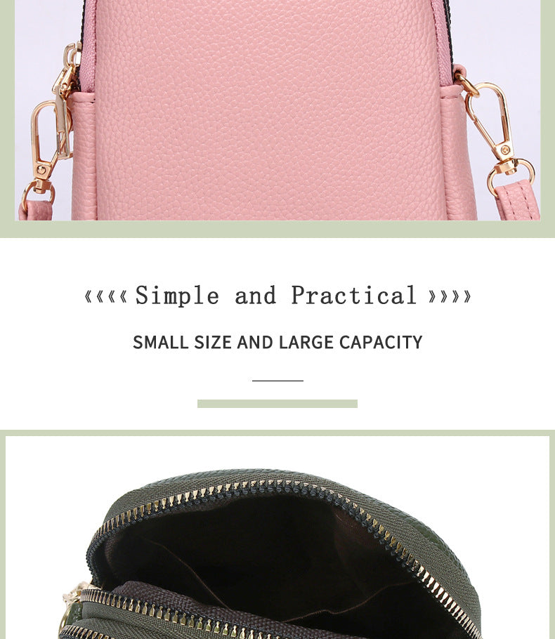 Chic Color-Block Mini Round Bag colors displayed