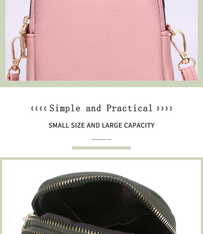 Chic Color-Block Mini Round Bag colors displayed