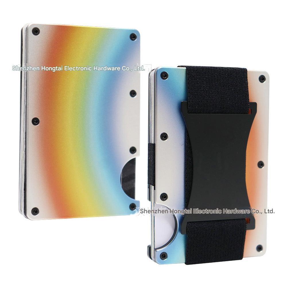Secure aluminum wallet image 3