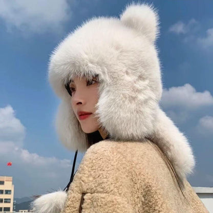 Thickened warm winter hat image 2