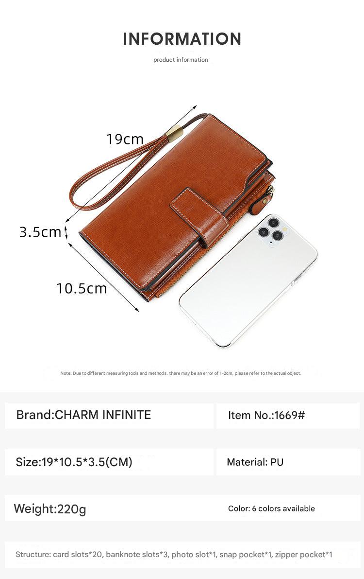 Stylish women's clutch purse