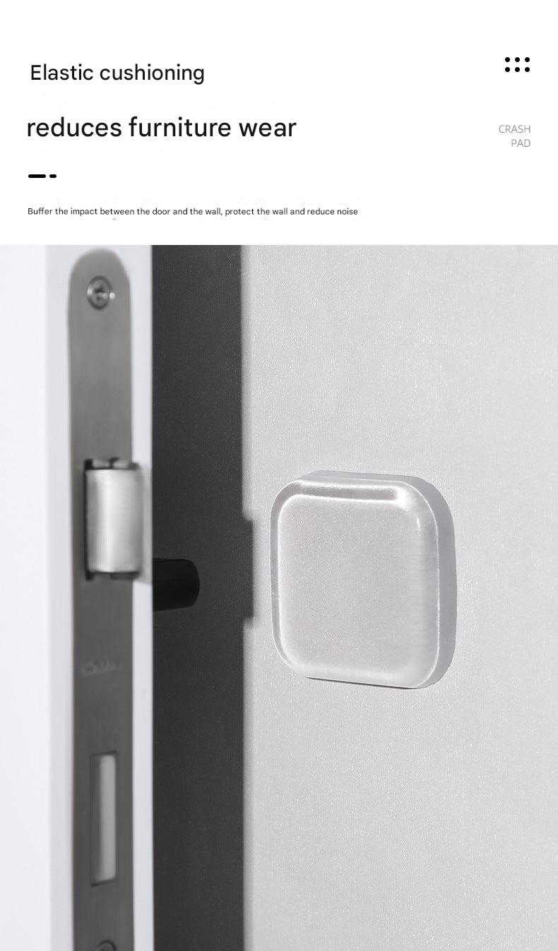 Transparent self-adhesive door handle bumper 8
