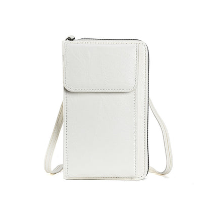 Women's crossbody wallet yellow
