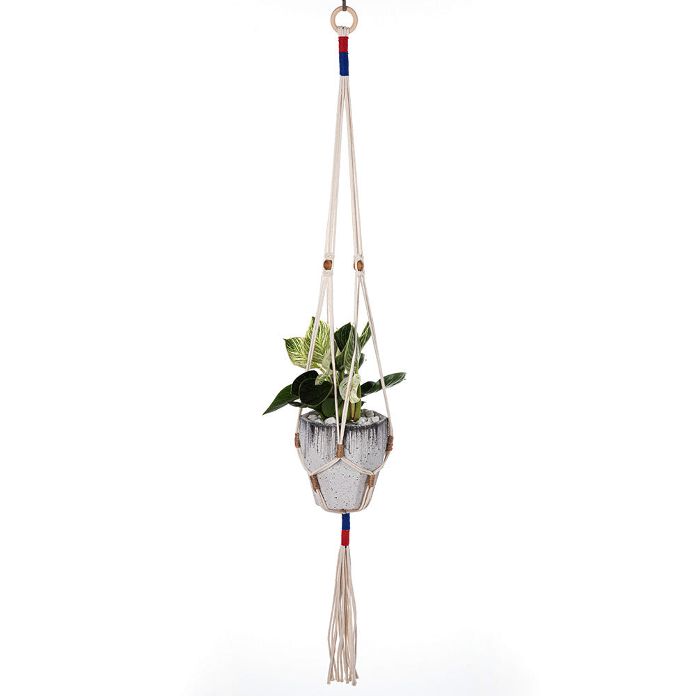 Durable cotton plant hanger showing different pots - image 6