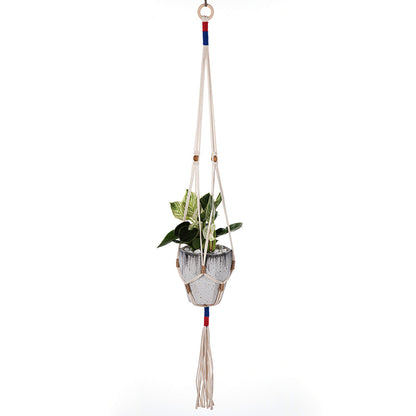 Durable cotton plant hanger showing different pots - image 6