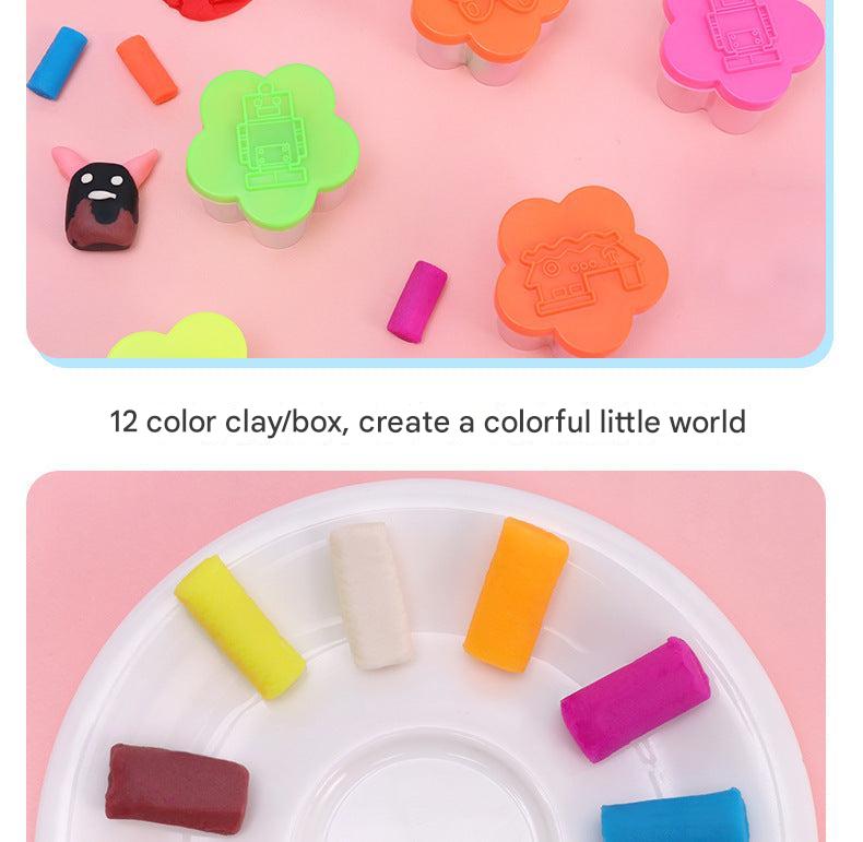 colorful clay for kids DIY