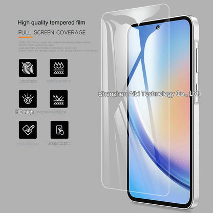 Premium Tempered Glass Screen Protector for Samsung Galaxy A35 – Anti-Fingerprint, HD Clarity, Edge-to-Edge Coverage