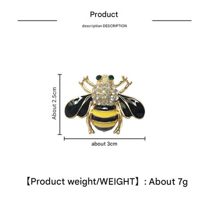 Vibrant Bee Brooch Color Options Image 7