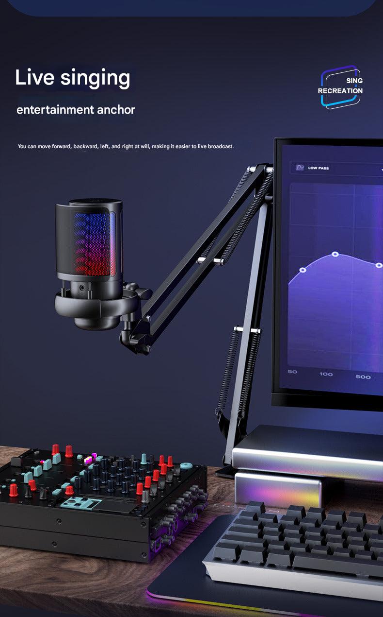User-friendly USB microphone with accessories