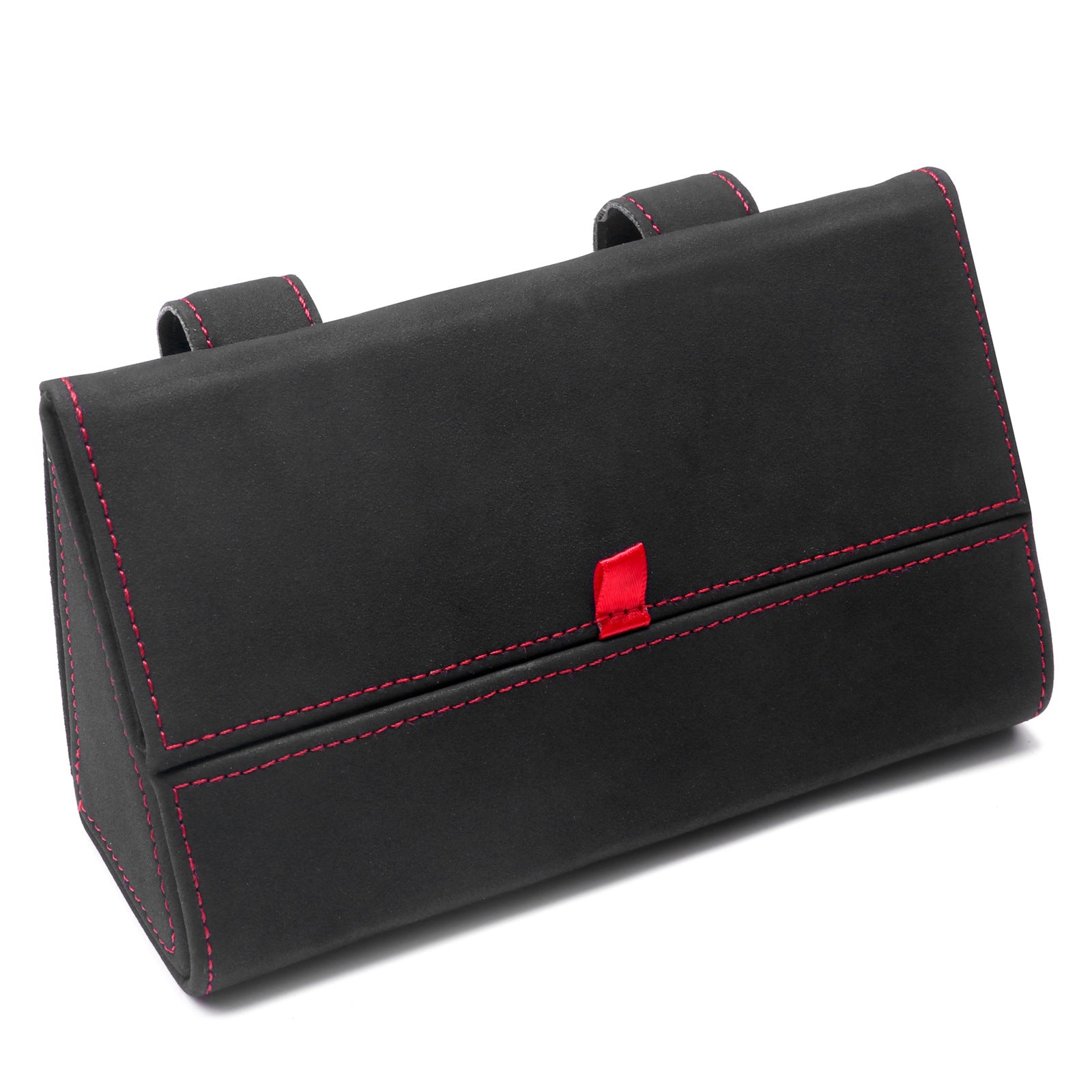 Durable suede sunglass clip for car