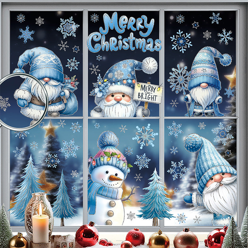 Christmas Santa decoration sticker image 4