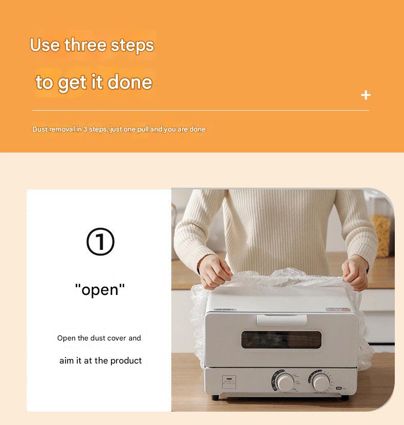 Universal dust cover for modern kitchens