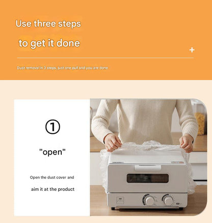 Universal dust cover for modern kitchens