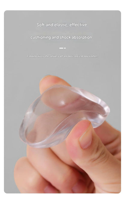Transparent self-adhesive door handle bumper 5