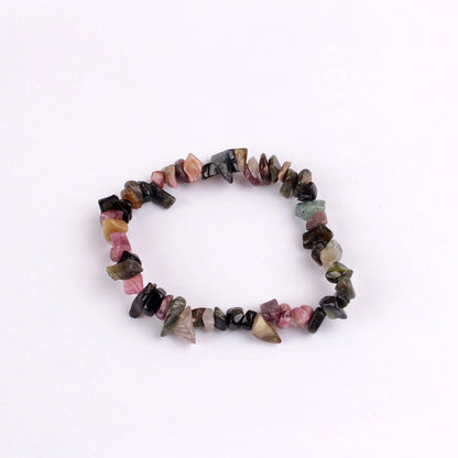 Close-up of natural gemstones in bracelet image 6