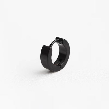 Durable and trendy titanium steel earrings