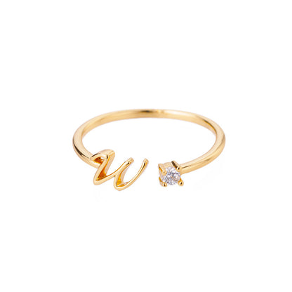customized gold ring for unisex