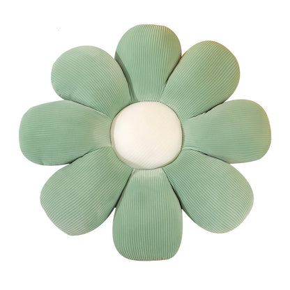 plush flower pillow