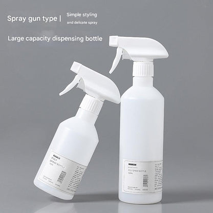 Alcohol spray bottle in use 2