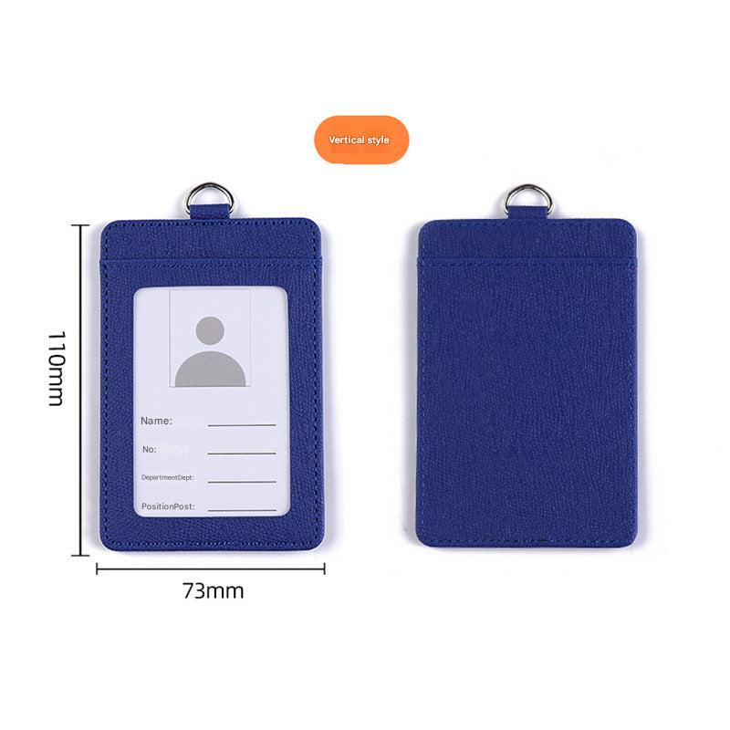 Multi-card holder with PU leather design for work and bus passes