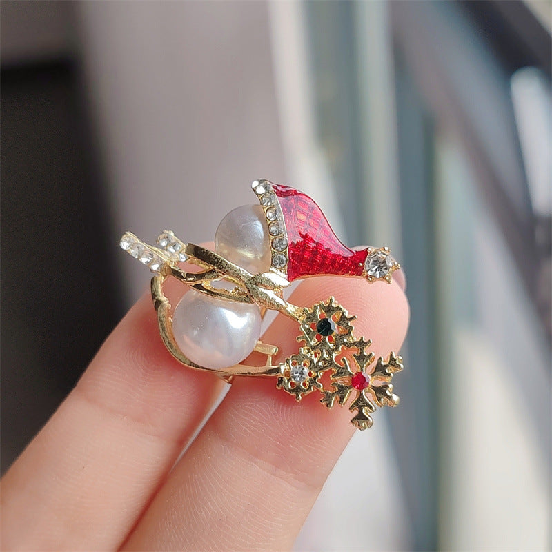 Snowman Brooch Gift Idea for Christmas