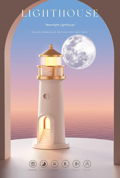 Musical night lamp with motion sensor