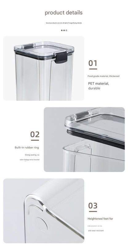 clear plastic kitchen storage container 3