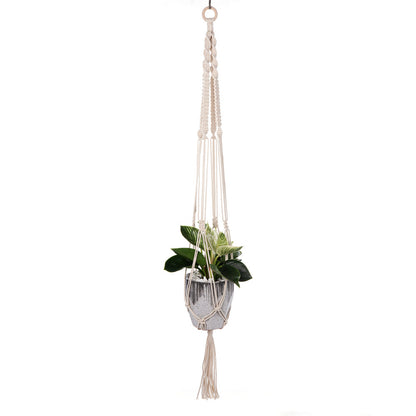 Beautiful cotton rope plant basket - image 8