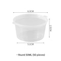 Round 50ML Pack of 50