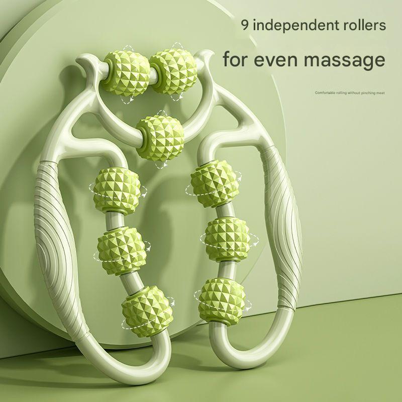Leg massager in green color