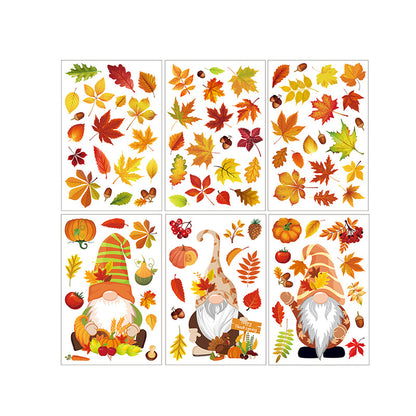 removable fall leaf decorations