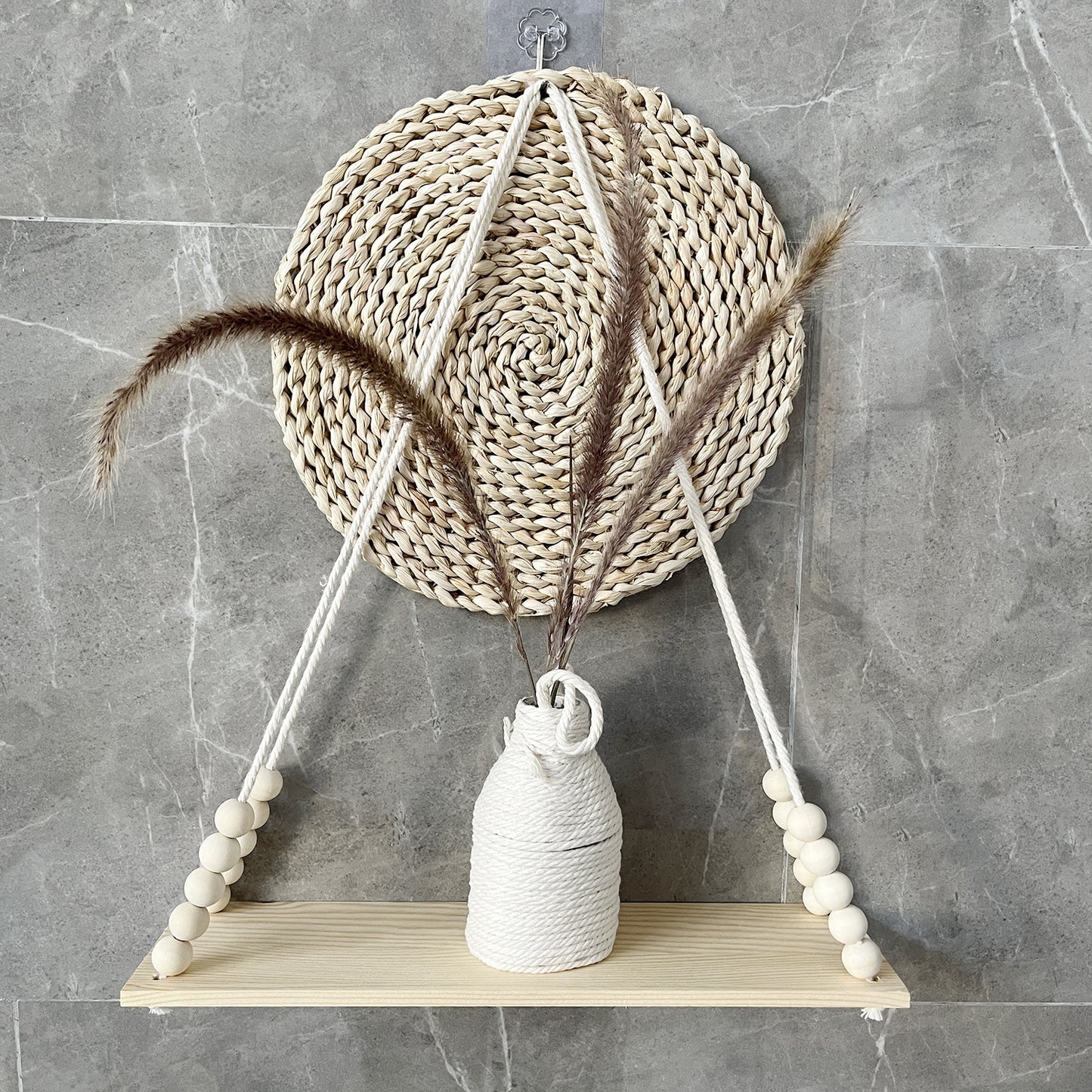 Unique indoor plant decor with boho design