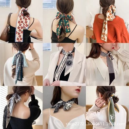 Multi-colored stylish hair tie