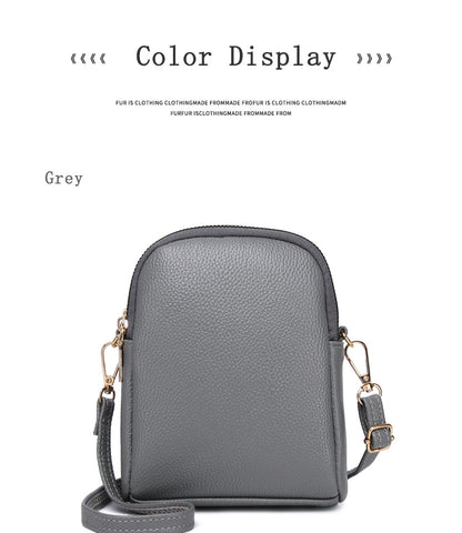 Chic Color-Block Mini Round Bag side view