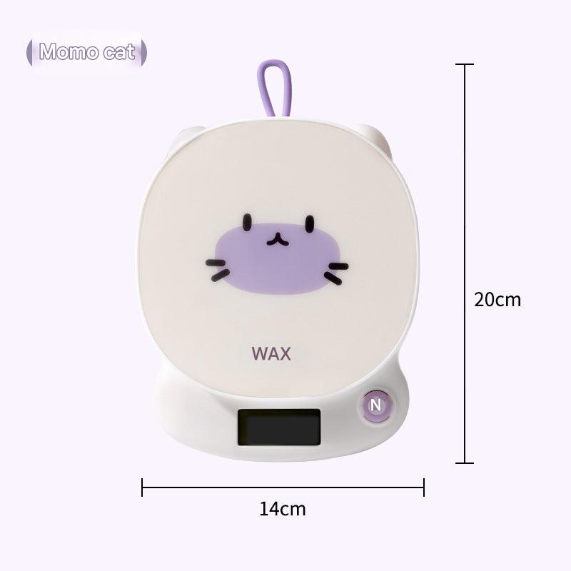 Compact food scale for baking