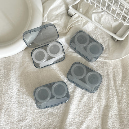 Cute heart-patterned contact lens holder