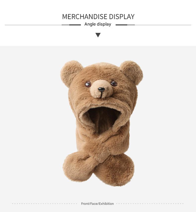 Kids Cartoon Bear Hat Image 8