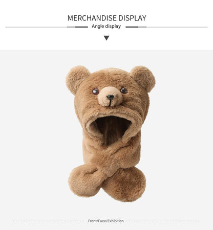 Kids Cartoon Bear Hat Image 8