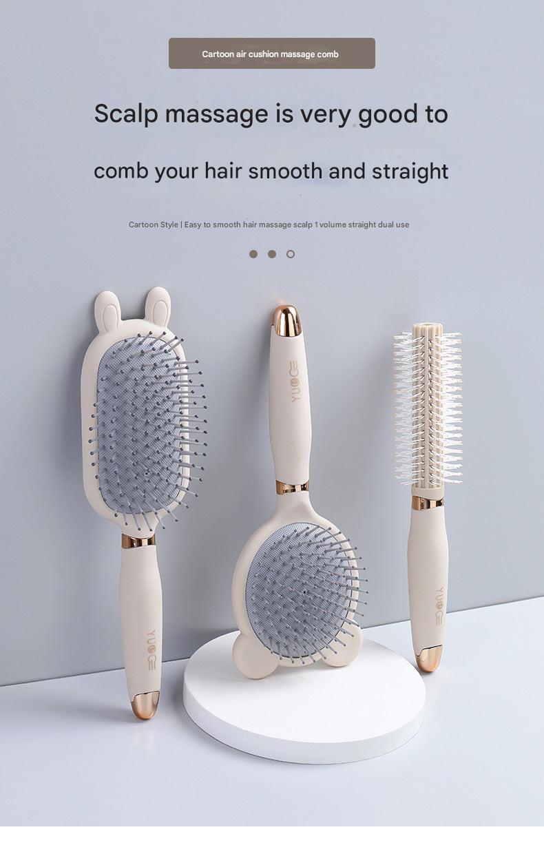 Variety of cushion brushes on display