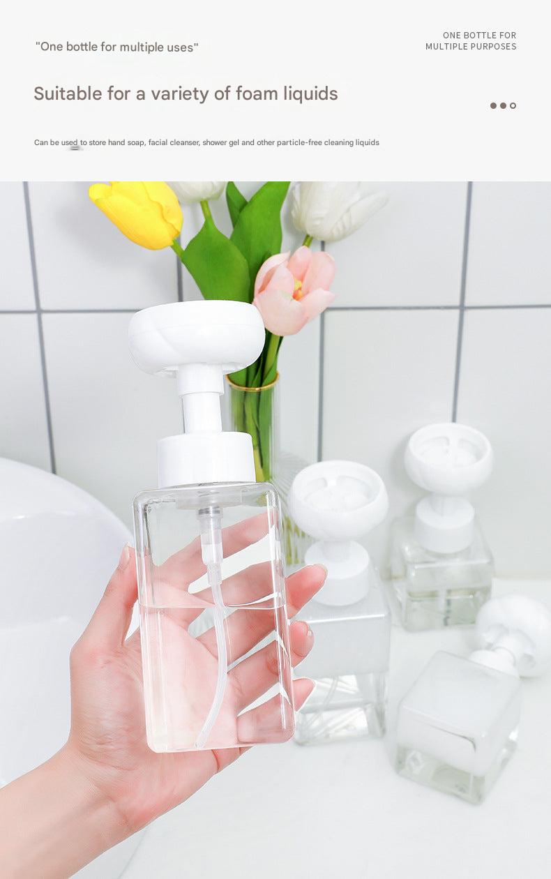Transparent Foaming Bottle for Easy Identification Image 4