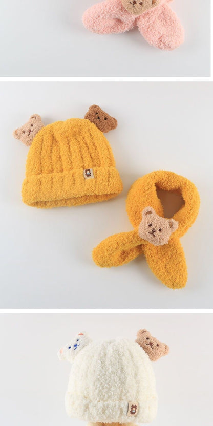 Cozy bear hat for toddlers image 3