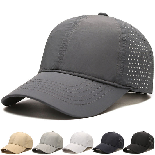 Adjustable summer cap back view