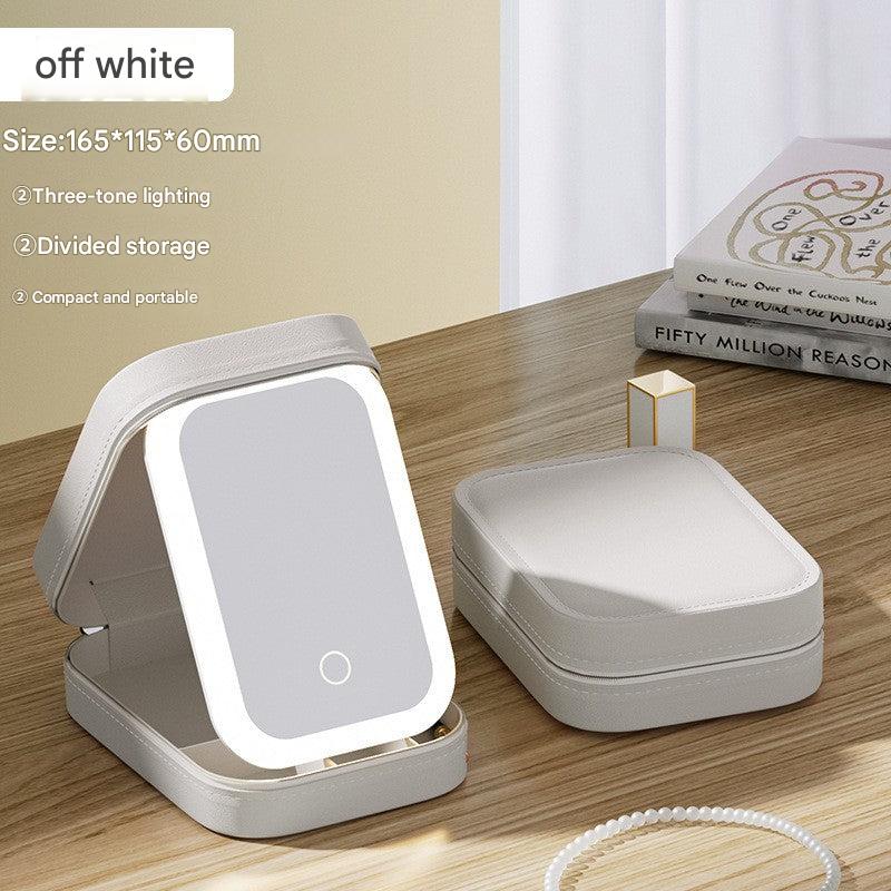 cosmetics organizer with LED image 3