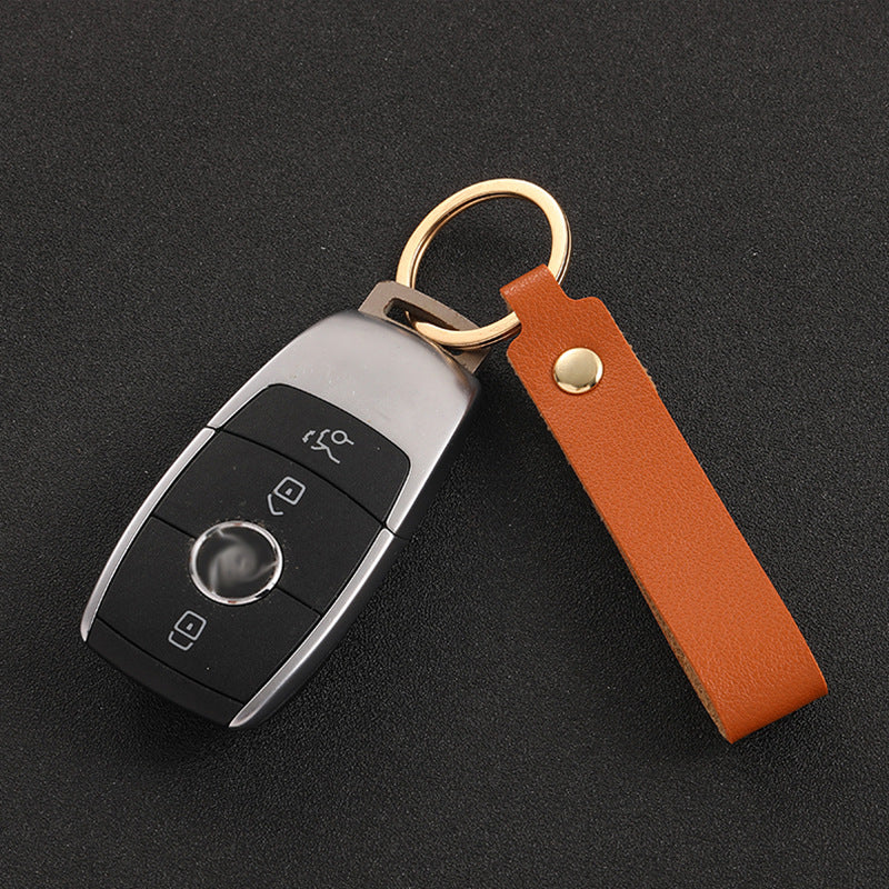 Fashionable keychain on a table
