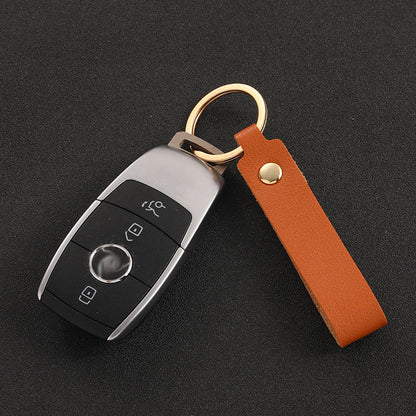 Fashionable keychain on a table