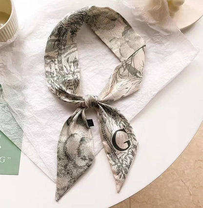 Vintage satin headband in various colors