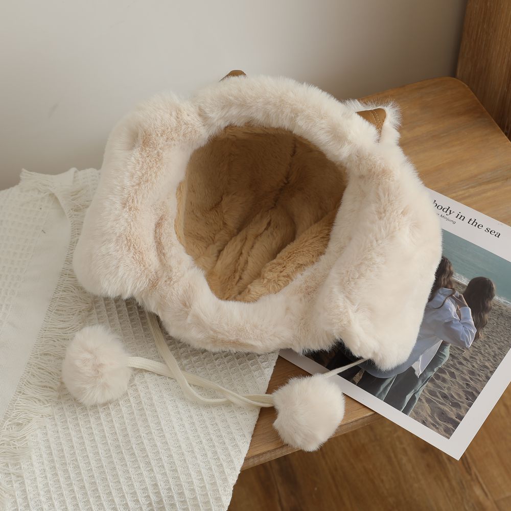 Cozy Fox Ear Plush Hat Image 5